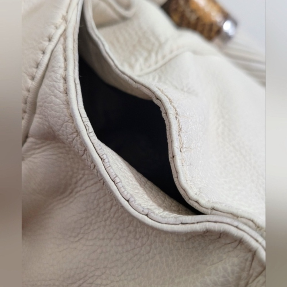 MICHAEL KORS Collection Tonne Leather Large Hobo Bag In EUC - Picture 10 of 13